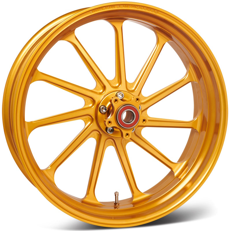 Performance Machine 21x3.5 Forged Assault Wheel - Gold Ano