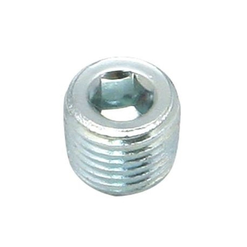S&S Cycle Plug/Pipe/3/4 Taper/1/4-18 NPTF x .460in/Zinc/Steel