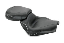 Load image into Gallery viewer, Mustang 04 Suzuki VZ1600 Marauder, 04-05 Boulevard M95 Sport Touring 2PC Seat w/Studs - Black