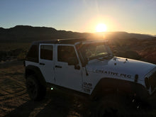 Load image into Gallery viewer, DV8 Offroad 07-18 Jeep Wrangler JK 2 Piece Fast Back Hard Top 4 Door - Black