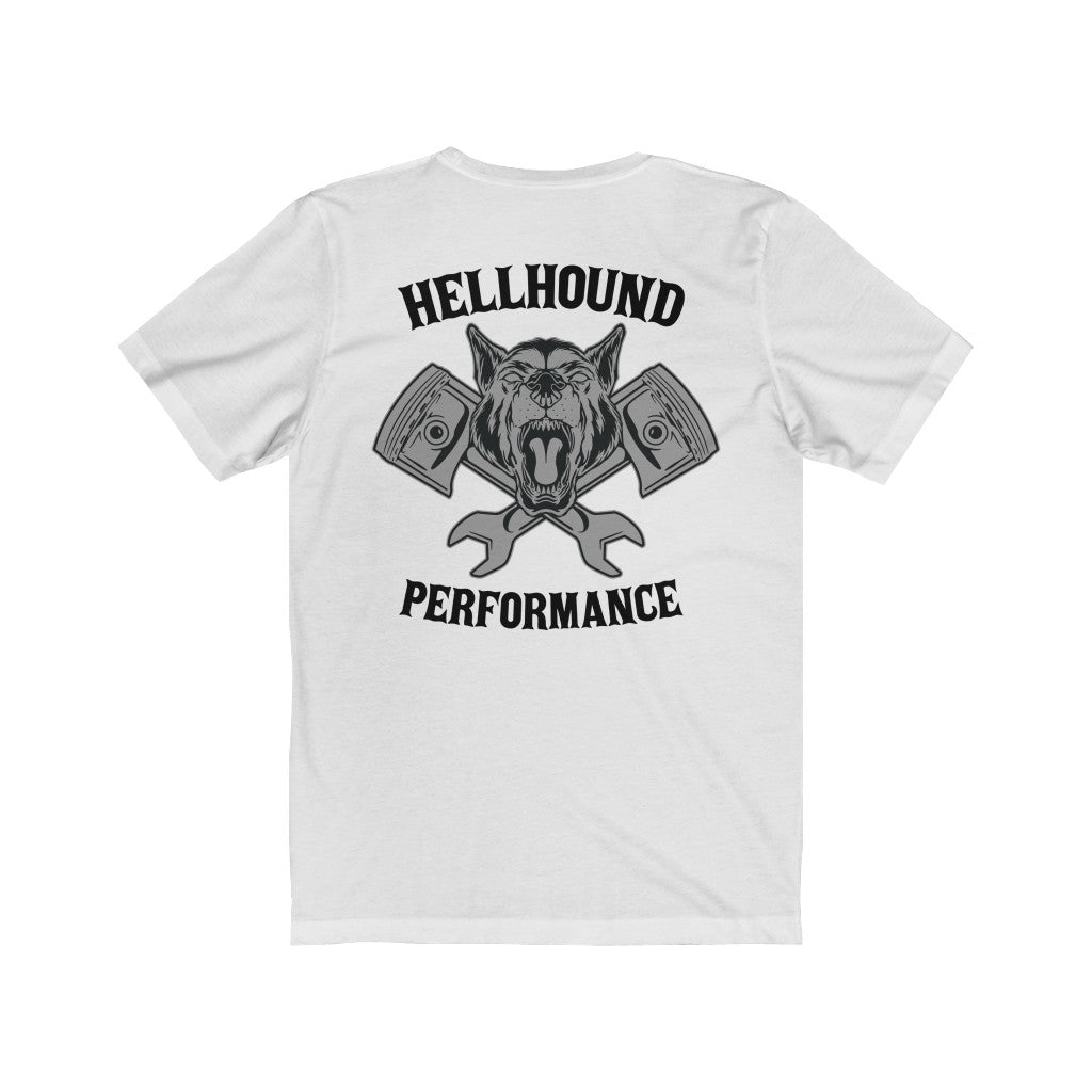 Two Tone Hellhound Performance Classic Unisex Jersey Short Sleeve Tee