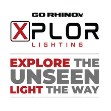 Load image into Gallery viewer, Go Rhino Xplor Bright Series Dbl Row LED Light Bar (Side/Track Mount) 41.5in. - Blk