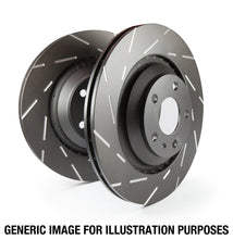 Load image into Gallery viewer, EBC 00-05 Ford Excursion 5.4 4WD USR Slotted Front Rotors
