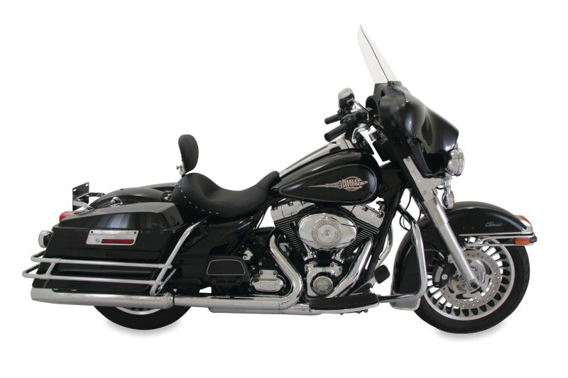 Mustang 08-21 Harley Electra Glide Std,Rd Glide,Rd King,Str Glide Std Touring Solo Seat Studs-Black