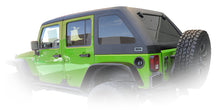 Load image into Gallery viewer, DV8 Offroad 07-18 Jeep Wrangler JK 2 Piece Fast Back Hard Top 4 Door - Black