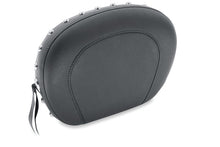 Load image into Gallery viewer, Mustang Harley Low Medallion Style Sissy Bar Pad(9x12) w/Studs - Black