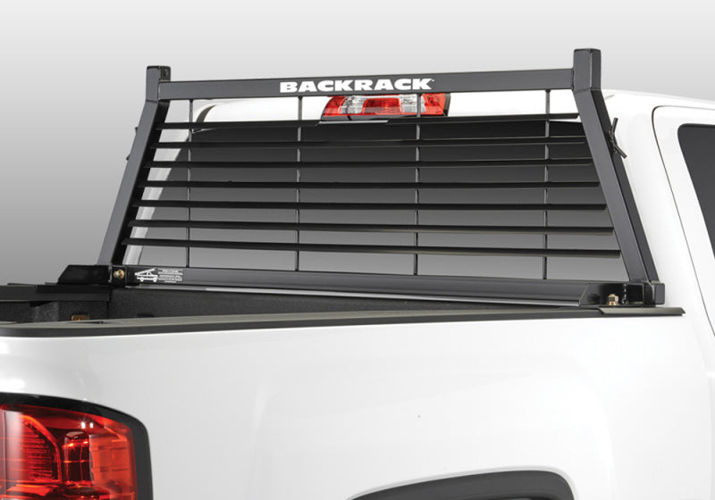 BackRack 20-21 Silverado/Sierra 2500HD/3500HD Louvered Rack Frame Only Requires Hardware