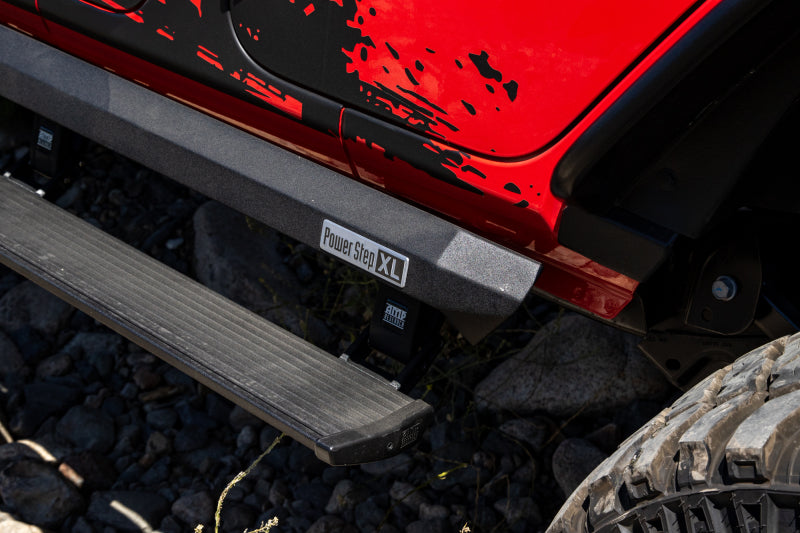 AMP Research 18-22 Jeep Wrangler JL 4DR (Excl. 4XE/Rubicon 392) PowerStep XL - Black