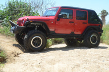 Load image into Gallery viewer, DV8 Offroad 07-18 Jeep Wrangler JK 2 Piece Fast Back Hard Top 4 Door - Black