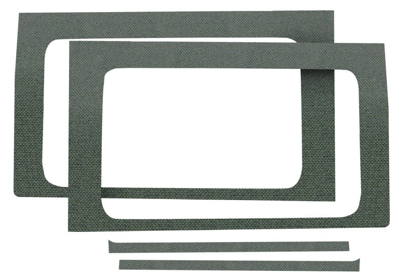 DEI 2019+ Jeep Wrangler JL 2DR Side Window Kit - Gray