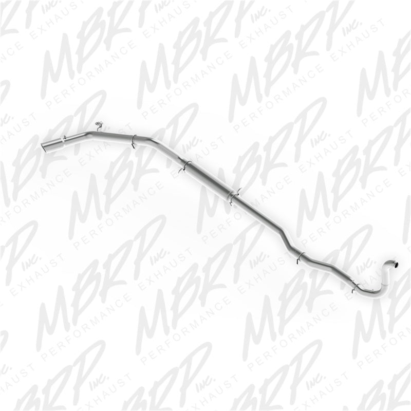MBRP 88-93 Dodge 2500/3500 Cummins 4WD ONLY Turbo Back Single Side Exit T409 Exhaust System
