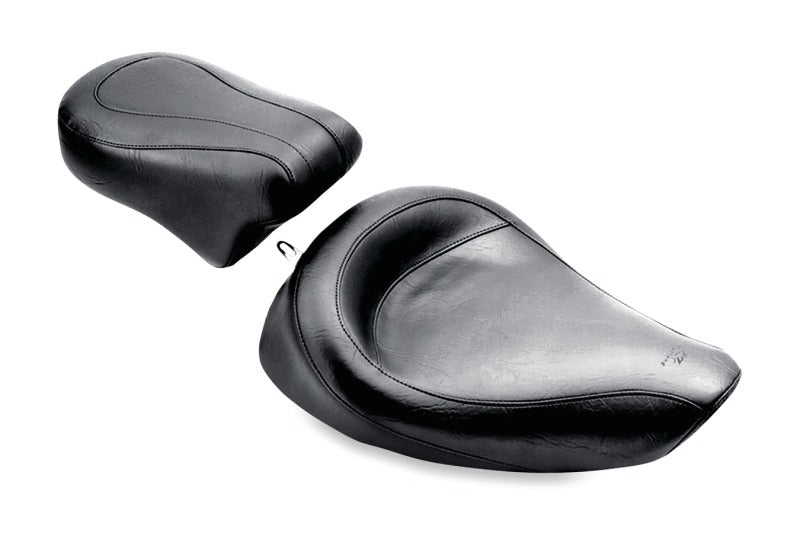 Mustang 91-05 Harley Standard Touring Pass Seat - Black