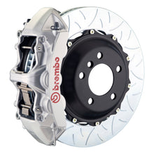 Load image into Gallery viewer, Brembo 08-16 R8 4.2/5.2 (CC Brake Eqpt) Rr GT BBK 6Pis Cast 380x32 2pc Rotor Slotted Type3-Silver