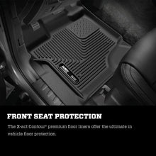 Load image into Gallery viewer, Husky Liners 2017 Ford F250/F350 Series Standard Cab X-Act Contour Black Floor Liners