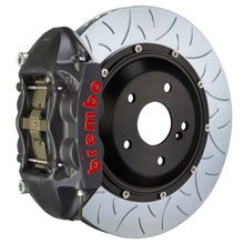 Load image into Gallery viewer, Brembo 22+ WRX (Excl. EyeSight) Rear GTS BBK 4 Piston Cast 345x28 2pc Rotor Slotted Type3-Black HA
