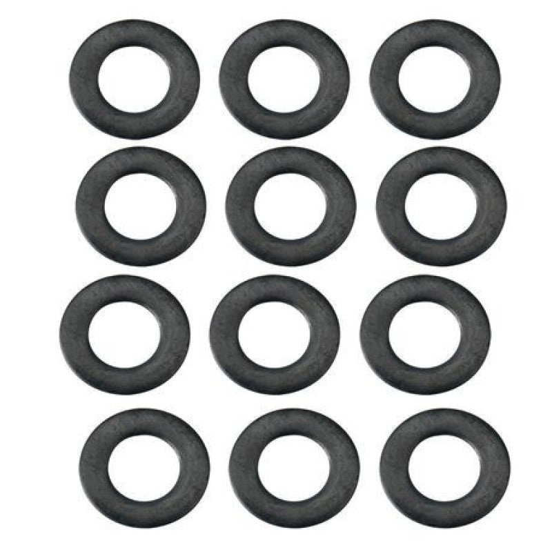 S&S Cycle Washer/Flat/.255in x .438in x .024in/Rubber Coated/Steel/12 Pack