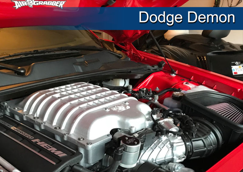 J&L 15-22 Dodge Hellcat/Demon 6.2L Hemi Passenger Side Oil Separator 3.0 - Clear Anodized