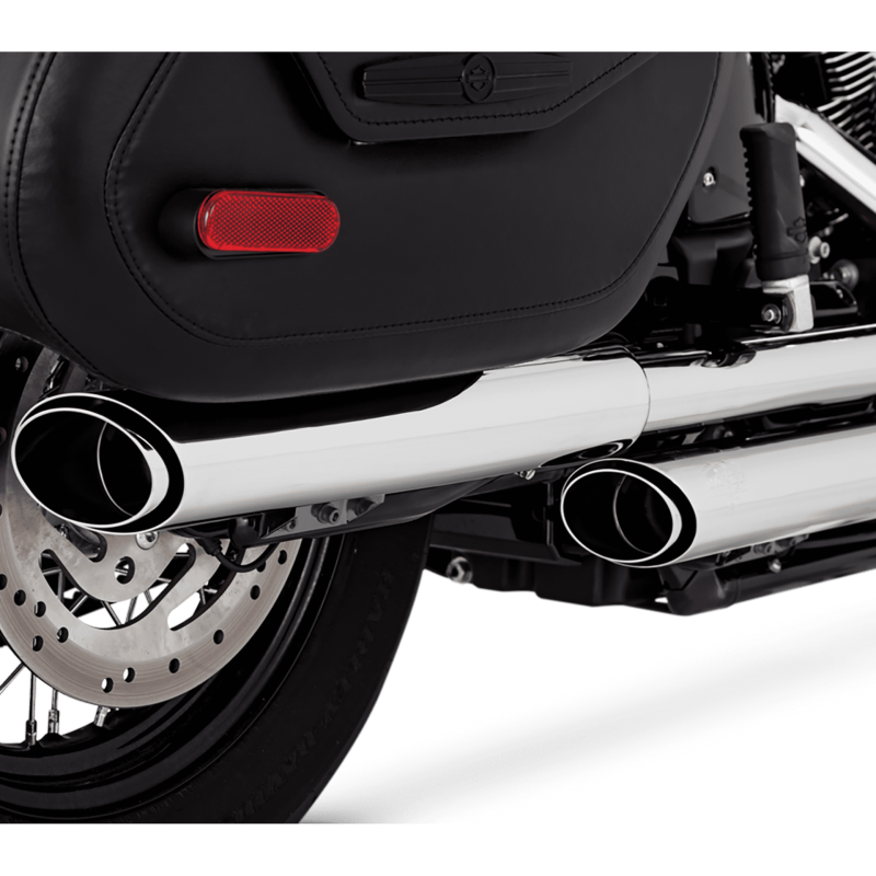 Vance & Hines HD Softail 18-22 Hrtg/Dlx Slash S/OS PCX Slip-On Exhaust