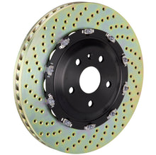 Load image into Gallery viewer, Brembo 08-16 R8 4.2/5.2 Excl CC Brake Front 2-Piece Discs 380x34 2pc Rotor Drilled