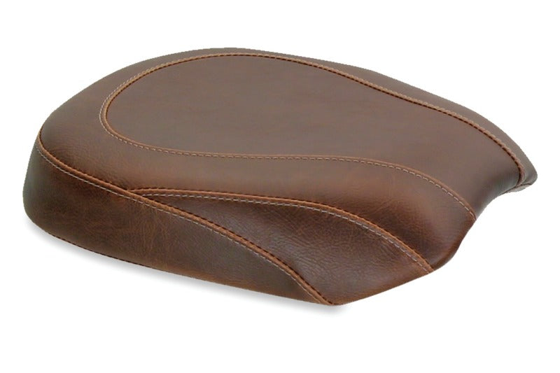 Mustang 06-17 Harley Softail Wide Tire (200mm) Wide Tripper Pass Seat - Distressed Brown
