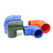 Load image into Gallery viewer, ATP 90 Degree 2.5in Black Silicone Elbow (*Specify Radius*)