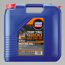 Load image into Gallery viewer, LIQUI MOLY 20L Top Tec 4200 Motor Oil 5W30