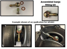 Load image into Gallery viewer, ATP Restrictor Long Banjo Style Low Profile -4 AN Oil Feed Lit (Incl Bolt) for GT25/GT28/GTX28/GTX30