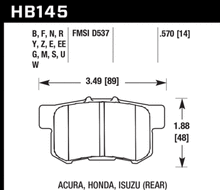 Load image into Gallery viewer, Hawk ER-1 Endurance Racing Brake Pads Honda//Acura/Suzuki (Track Only)