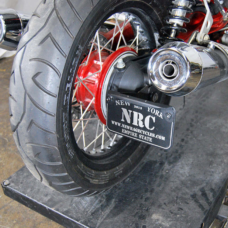 New Rage Cycles 13-24 Moto Guzzi V7 Side Mount License Plate