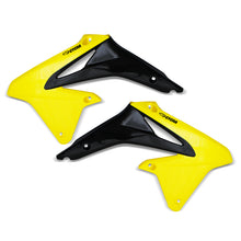 Load image into Gallery viewer, Cycra 10-18 Suzuki RMZ 250-450 Powerflow Radiator Shroud Yellow