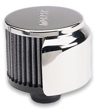 Load image into Gallery viewer, Moroso Filtered Valve Cover Breather - Push-In - Half Hood - 1.22in ID