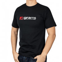 Load image into Gallery viewer, Grams Performance and Design Logo Black T-Shirt - L