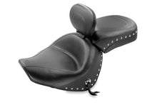 Load image into Gallery viewer, Mustang 05-09 Suzuki Boulevard C90, C90T Standard Touring 2PC Seat w/Dr Backrest Studs - Black