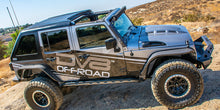 Load image into Gallery viewer, DV8 Offroad 07-18 Jeep Wrangler JK 2 Piece Fast Back Hard Top 4 Door - Black