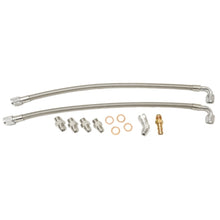 Load image into Gallery viewer, ATP Nissan RB25DET Steel Braided Coolant Line Assembly for GT (BB T28)/GTX Top/Bottom Mounted Turbo