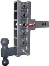 Load image into Gallery viewer, Gen-Y Mega Duty 2in Shank 7.5in Offset Drop 1500lb TW 10K Hitch w/GH-031 Dual-Ball