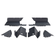 Load image into Gallery viewer, Rugged Ridge Inner Fender Liners Frnt Aluminum Black 20-21 Jeep Gladiator JT