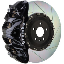 Load image into Gallery viewer, Brembo 14+ Model S AWD w/ DC (Excl Plaid) Fr GT BBK 8Pis Cast 412x38 2pc Rtr Slot Type1-Black