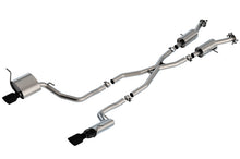 Load image into Gallery viewer, Borla 14-20 Jeep Grand Cherokee 3.6L V6 2/4WD 2.25in S-Type Cat-back - Black Chrome
