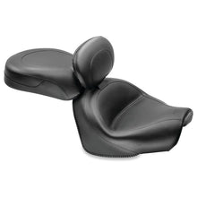 Load image into Gallery viewer, Mustang 09-17 Yamaha V-Star 950, 950 Tourer Std Touring 2PC Seat w/Driver Backrest - Black