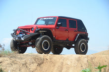 Load image into Gallery viewer, DV8 Offroad 07-18 Jeep Wrangler JK 2 Piece Fast Back Hard Top 4 Door - Black